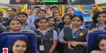 വന്ദേ ഭാരത് ഫ്ലാഗ് ഓഫ് ചടങ്ങിൽ വിദ്യാർത്ഥികൾ ഗണ​ഗീതം ആലപിച്ചു ; വീഡിയോ നീക്കം ചെയ്ത് ദക്ഷിണ റെയിൽവേ