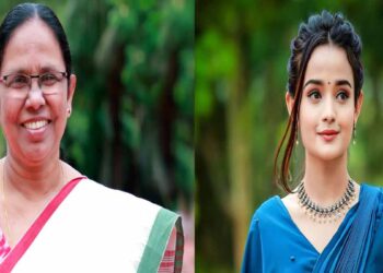 മീനാക്ഷിയെ അഭിനന്ദിച്ച് കെ.കെ. ശൈലജ ; ആശ്വാസവും അഭിമാനവും