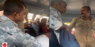 തിരുവനതപുരത്ത് കെഎസ്ആർടിസി ബസിൽ ലൈംഗികാതിക്രമം; അക്രമിയുടെ മുഖത്തടിച്ച് പെൺകുട്ടി, പ്രതികരിക്കാതെ സഹയാത്രികർ