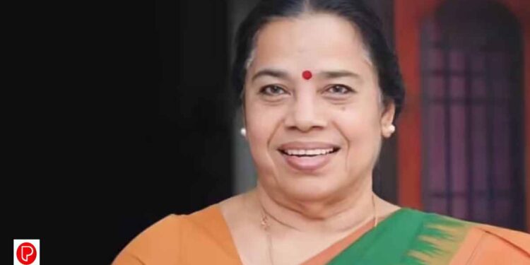 പി കെ ശ്രീമതിയുടെ ബാഗ് കവർന്നു  ; സ്വർണാഭരണങ്ങളും 40,000 രൂപയും മൊബൈൽ ഫോണും നഷ്ടപ്പെട്ടു.