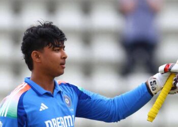 അണ്ടര്‍ 19 ഏഷ്യാകപ്പില്‍ വെടിക്കെട്ട് സെഞ്ചുറി ; വൈഭവ് സൂര്യവംശി