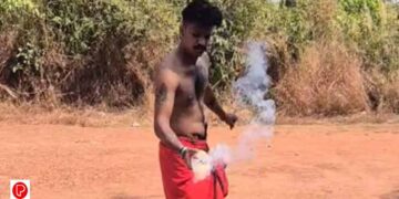 പിണറായിയിൽ സ്ഫോടകവസ്തു പൊട്ടിത്തെറിച്ച് സിപിഎം പ്രവർത്തകന്റെ കൈപ്പത്തി ചിതറി