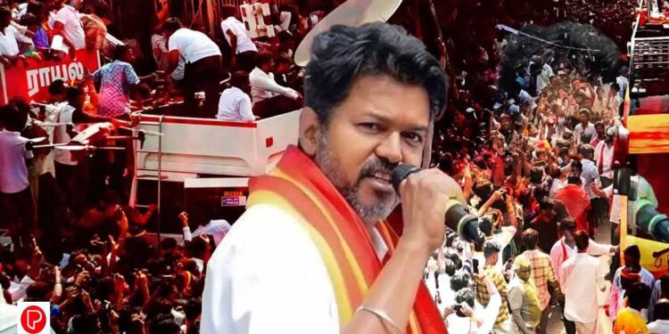 കരൂർ ദുരന്തത്തിന് ശേഷമുള്ള ആദ്യ റാലി പുതുച്ചേരിയിൽ; തമിഴ്നാട് സ്വദേശികൾക്ക് പ്രവേശനം ഇല്ല