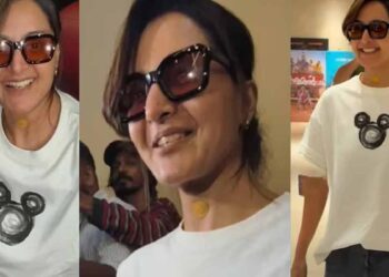 നടി മഞ്ജു വാരിയരുടെ കഴുത്തിലെ മഞ്ഞ സ്റ്റിക്കർ ;യാഥാർഥ്യം തുറന്നു പറഞ്ഞു മഞ്ജു