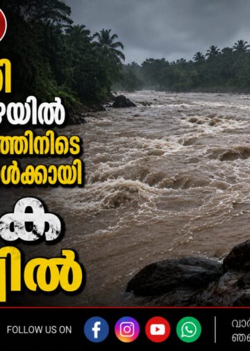 കോടഞ്ചേരി പതങ്കയം പുഴയിൽ രക്ഷാപ്രവർത്തനത്തിനിടെ ഒഴുക്കിൽപ്പെട്ടയാൾക്കായി വ്യാപക തെരച്ചിൽ.
